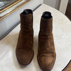 Men's Brown Suede Boots